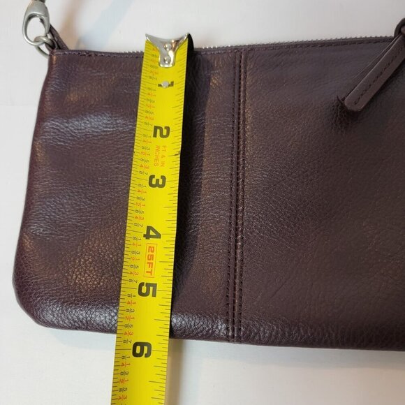 J Jill Purple Leather Crossbody Purse - Minimalist Perfection - Picture 10 of 10